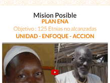 Tablet Screenshot of misionposible.org